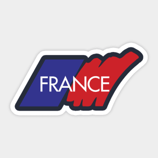 France Tee Sticker